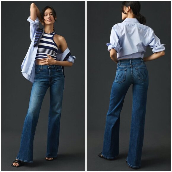 💕MOTHER💕 The Hustler Roller Heel Jeans ~ Need For Speed 32 NWT - Picture 7 of 16